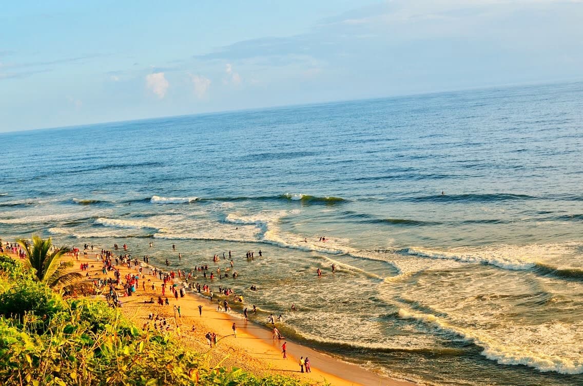 Varkala Cliff
